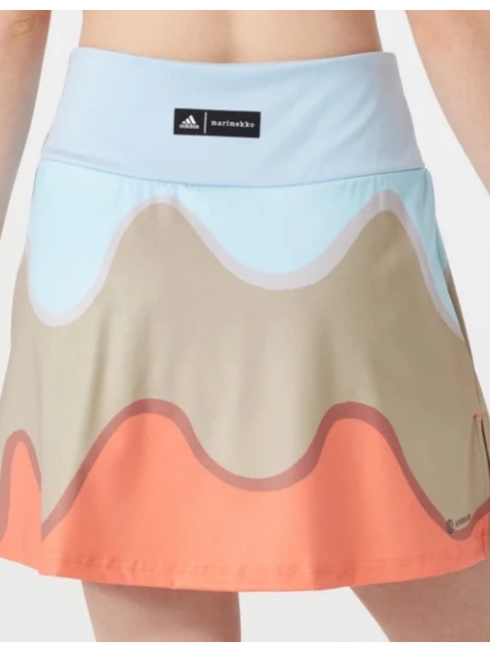 Adidas x Marimekko Premium Tennis Skirt Women's Sports Skort Pull On Medium